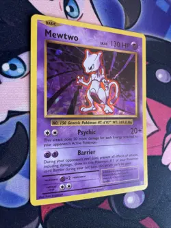 Cracked Ice Holo Mewtwo 51/108 - Pokemon Evolutions Card - MP - Image 2