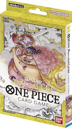 Japanese Bandai One Piece Card Game Starter Deck Big Mom Pirates ST-07 4549660863175 - Image 1