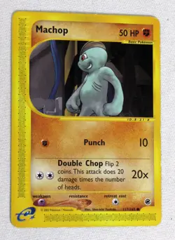 Pokemon Machamp 51 Machoke 85 Machop 117 Ninetendo e-Reader Cards 2002 - Image 4