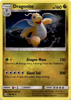 Dragonite - 96/149 (Cosmos Holo) Promo Miscellaneous Cards & Products 096/149 LP - Image 1
