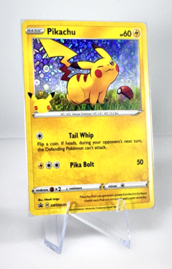 2020 Pokemon Pikachu SWSH039 Sword & Shield Blackstar Promo Card - Image 3