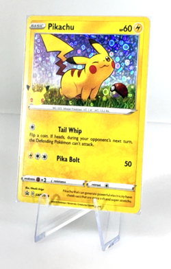2020 Pokemon Pikachu SWSH039 Sword & Shield Blackstar Promo Card - Image 4