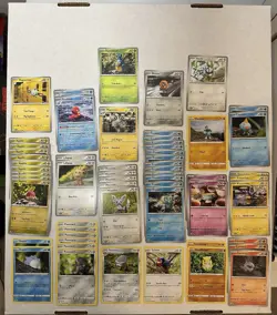 Pokemon Yuka Morii Card Lot - 58 Cards - Image 1