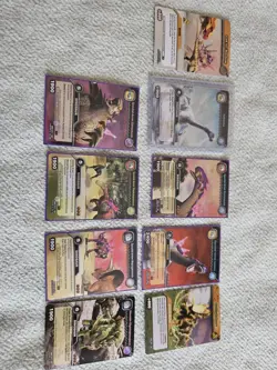 Dinosaur King Tcg 9 DKDS Cards - Image 1