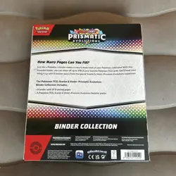 Pokemon TCG Prismatic Evolutions Binder Collection New Sealed Card - Image 2
