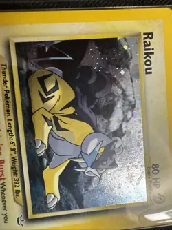 Entei Raikou Suicune Pokemon Legendary Cards Set - Neo Revelation (ENGLISH) - Image 4