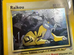 Entei Raikou Suicune Pokemon Legendary Cards Set - Neo Revelation (ENGLISH) - Image 5