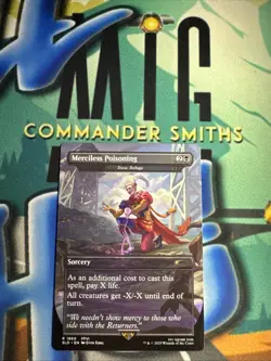 Toxic Deluge 🔥 Borderless NonFoil 🔥 MTG NM Secret Lair Final Fantasy (1860) - Image 1