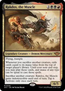 Rakdos, the Muscle - Outlaws of Thunder Junction - Magic The Gathering - MTG - Image 1