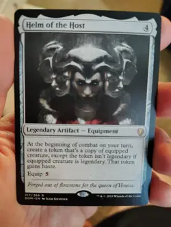 Helm of the Host - Dominaria - LP - English - Magic the Gathering MTG - Image 1