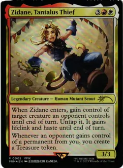 Zidane, Tantalus Thief P WPN & Gateway Promos 5 NM - Image 1