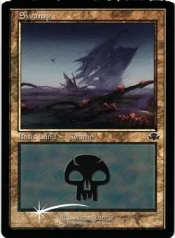Swamp () (Retro Frame) L Dominaria Remastered 406 NM - Image 1