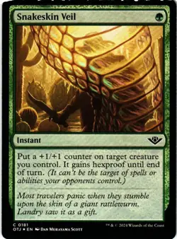 Snakeskin Veil C Outlaws of Thunder Junction 181 NM - Image 1