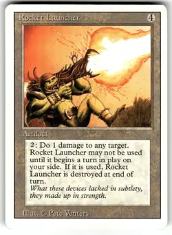 Rocket Launcher Revised Edition Regular MTG NM - Image 1