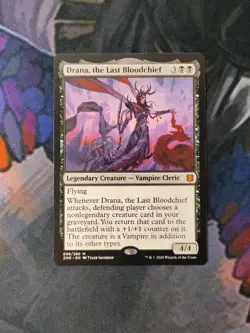 Drana, the Last Bloodchief | Zendikar Rising | % Off 2+* | NM | MTG - Image 1