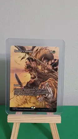 2025 Marvel's Magic The Gathering MTG M 0035 Hunter's Insight Borderless - Image 3