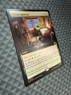 MTG Urban Retreat #0283 Foil Extended Art Rare Marvel’s Spider-Man (SPM) - Image 2