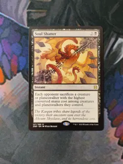 Soul Shatter | Zendikar Rising | % Off 2+* | NM | MTG - Image 1