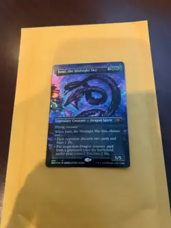 Junji, the Midnight Sky (Borderless) Kamigawa: Neon Dynasty Regular - Image 1