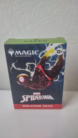 SDCC 2025 Magic The Gathering MTG Spider-Man Welcome Deck Green Miles Morales - Image 1