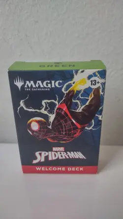 SDCC 2025 Magic The Gathering MTG Spider-Man Welcome Deck Green Miles Morales - Image 2