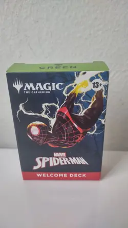 SDCC 2025 Magic The Gathering MTG Spider-Man Welcome Deck Green Miles Morales - Image 3