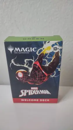SDCC 2025 Magic The Gathering MTG Spider-Man Welcome Deck Green Miles Morales - Image 4