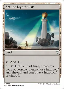 Arcane Lighthouse Light Play, English Magic the Gathering MTG The List - Image 1