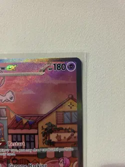 Pokemon TCG Mew ex SVP 053 Special Illustration Rare 151 UPC Promo #3 - Image 4