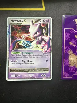 Pokemon TCG Mewtwo LV.X DP Black Star Promotional DP28 Holo Promo 147💎NM💎 - Image 1