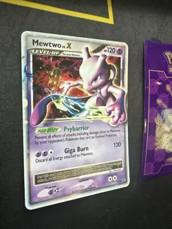 Pokemon TCG Mewtwo LV.X DP Black Star Promotional DP28 Holo Promo 147💎NM💎 - Image 2