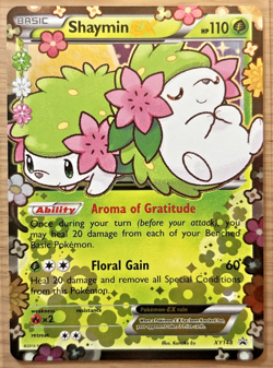 Shaymin EX XY148 Black Star Promo Pokemon TCG Generations - Near Mint - Image 1