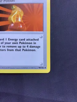 Pokemon Cards: Base Set Shadowless Uncommon: Super Potion 90/102 - Image 4