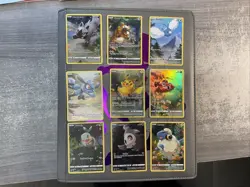 Pokemon TCG Crown Zenith Galarian Gallery NM Full Art Set 9 GG26-GG34 - Image 1