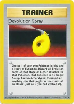 Devolution Spray (72/102) [Base Set Shadowless Unlimited] - Image 1