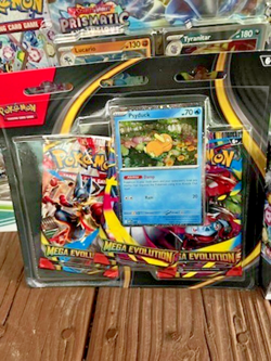 Pokemon TCG Mega Evolutions Blister/Boosters/Tins/Surprise/Lucario Tyranitar Box - Image 3
