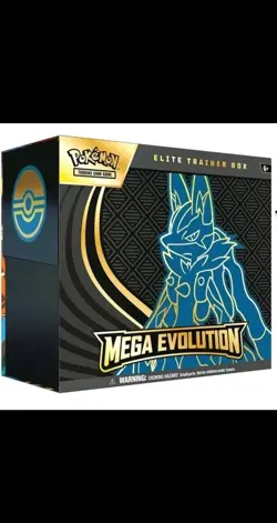 PRESALE Pokemon TCG Mega Evolutions Lucario Elite Trainer Box ETB Sealed NEW - Image 1