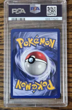 Pokemon Wotc Black Star Movie Promo #5 Dragonite PSA 8 - Image 2