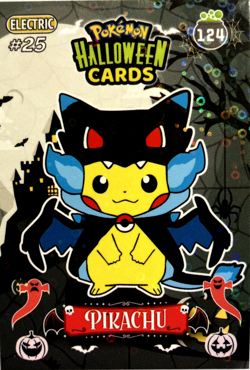 Pikachu Poncho Charizard #124 - Circle Holo - Collectoons Halloween 2025-Pokemon - Image 1