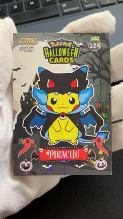 Pikachu Poncho Charizard #124 - Circle Holo - Collectoons Halloween 2025-Pokemon - Image 2