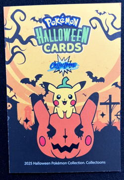 Pikachu Poncho Charizard #124 - Circle Holo - Collectoons Halloween 2025-Pokemon - Image 3