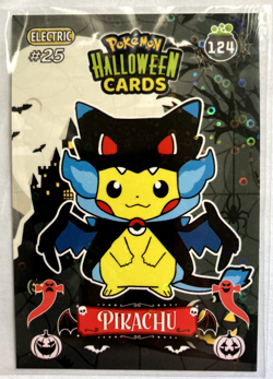 Pikachu Poncho Charizard #124 - Circle Holo - Collectoons Halloween 2025-Pokemon - Image 4