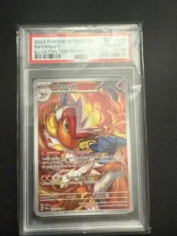 POKEMON PSA 10 2024 SV Twilight Masquerade Infernape 173/167 IR - Image 1