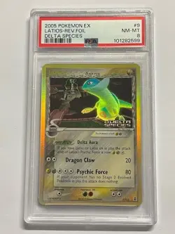 Pokemon PSA 8 LATIOS 9/113 Delta Species - 2005 ENG ENGLISH - Image 1