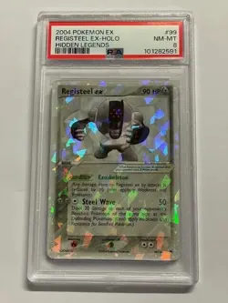 Pokemon PSA 8 REGISTEEL EX 99/101 - 2004 ENG ENGLISH - Image 1