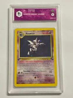 Pokemon TCG GRAAD 9,5 HAUNTER 6/62 Fossil - 2000 ITA ITALIANO PRIMA EDIZIONE - Image 1
