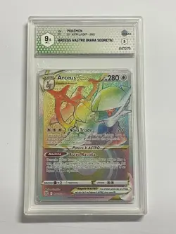 Pokemon TCG GRAAD 9.5 ARCEUS VASTRO Astri Lucenti 176/172 - 2022 ITA ITALIANO - Image 1