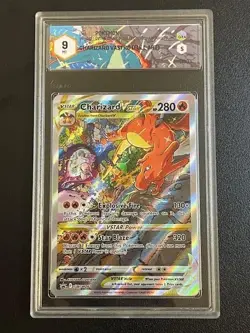 Pokemon TCG GRAAD 9 CHARIZARD VSTAR SWSH262 Promo - 2022 ENG ENGLISH - Image 1