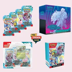 Pokemon TCG: Journey Together Booster Bundle, ETB, 3PK Blister 3/28 - PRESALE - Image 1