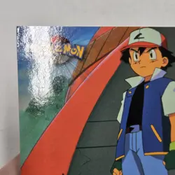 1999 Topps Pokemon TV Animation Edition Series 1 #TV1 Ash Ketchum - Image 3